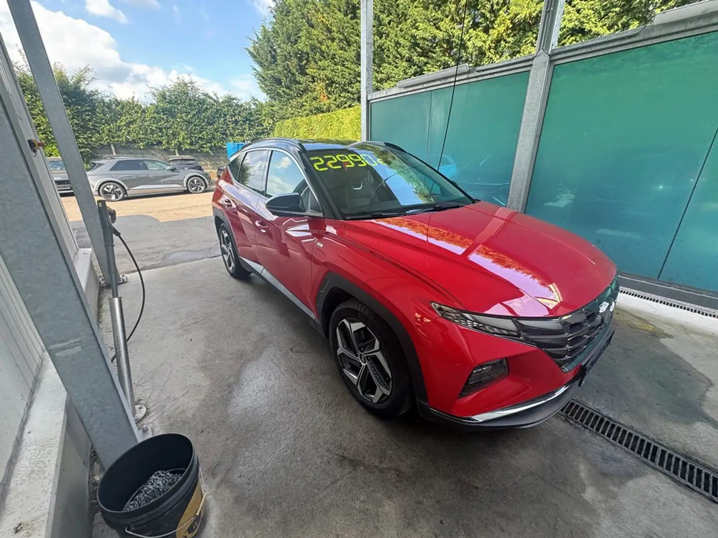 Hyundai TUCSON 1.6CRDi 7-DCT Shine (Site de Nivelles : 067 22 03 Rouge - 2