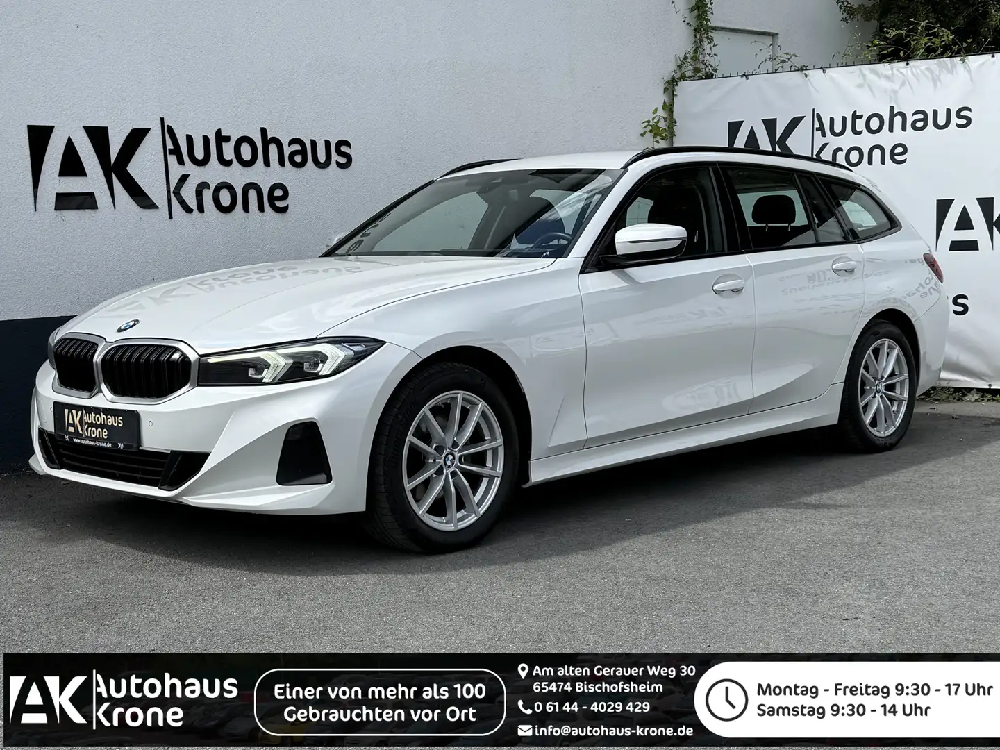 BMW 320 320 d Mild Hybrid xDrive *FACELIFT*LED*1.HAND* Weiß - 1