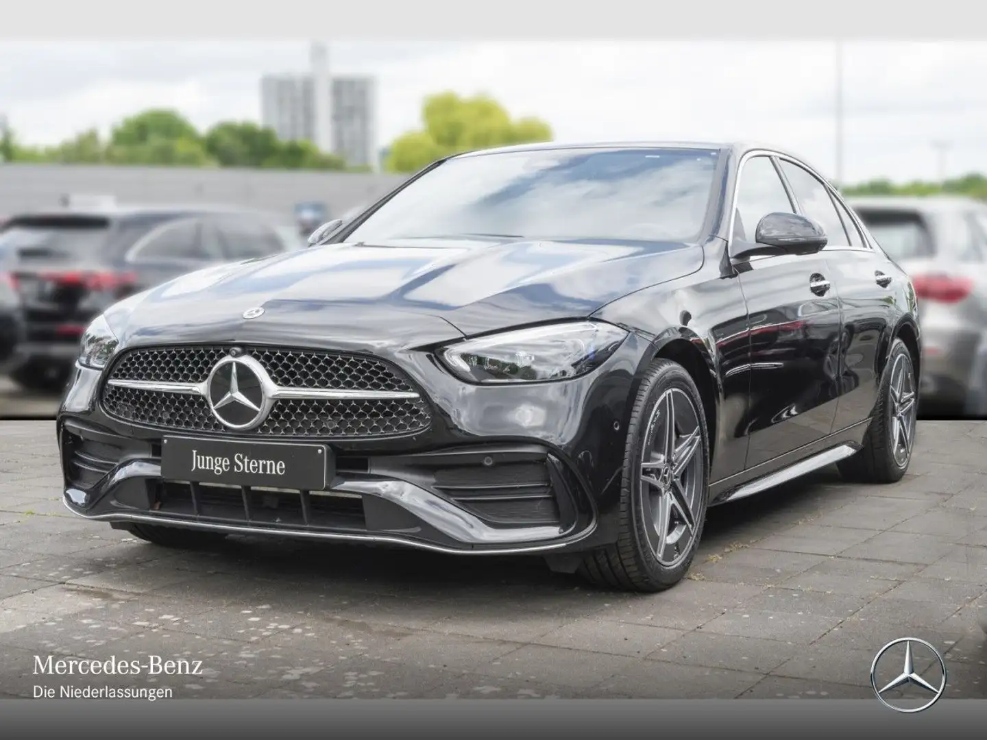 Mercedes-Benz C 300 e AMG+360+TOTW+KEYLESS+9G Schwarz - 2