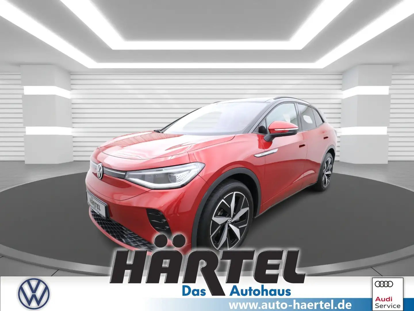 Volkswagen ID.4 GTX 4MOTION 77 KWH AUTOMATIK Sportpaket Navi Rot - 1