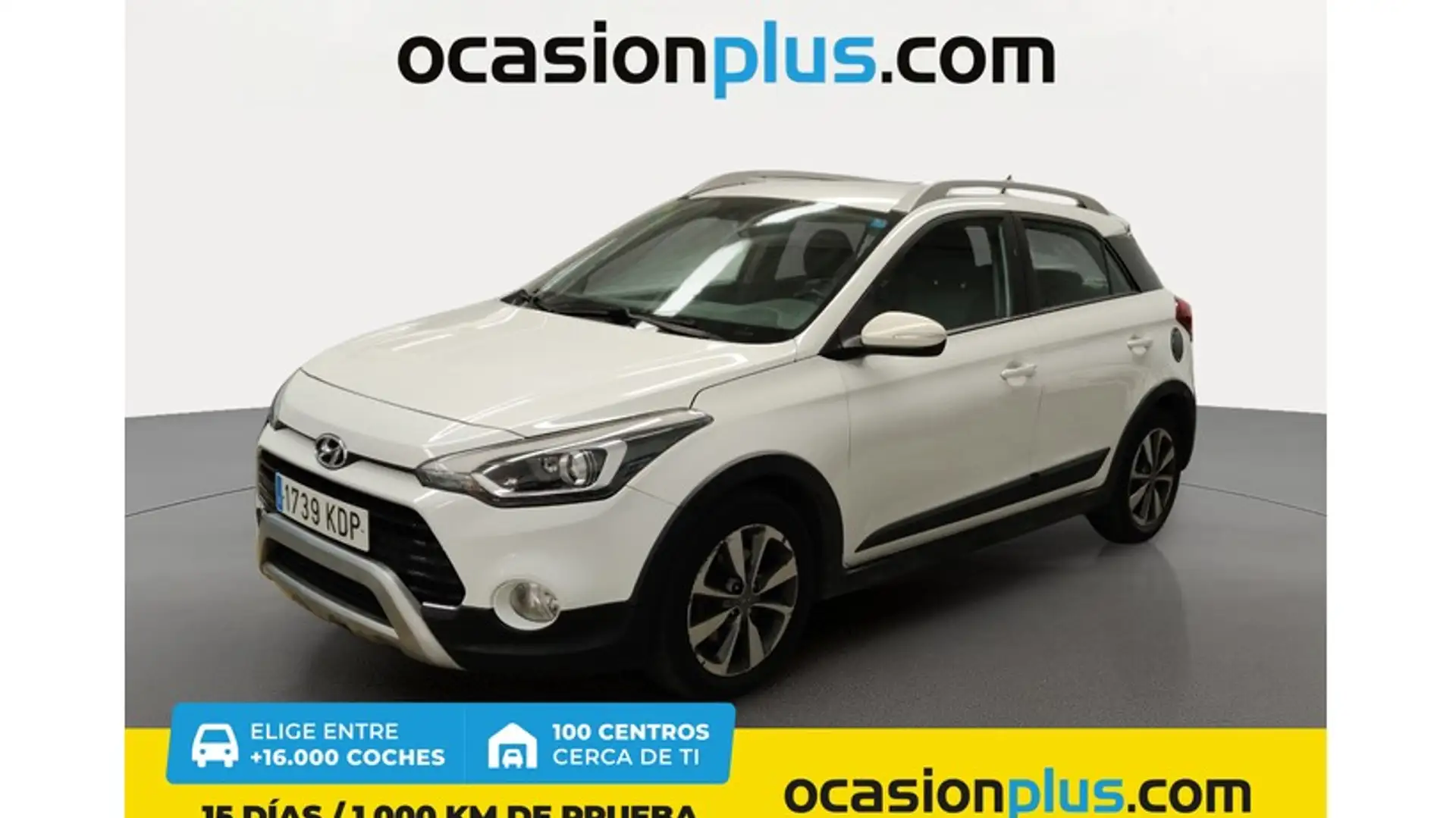 Hyundai i20 1.4CRDI Klass 90 Blanc - 1