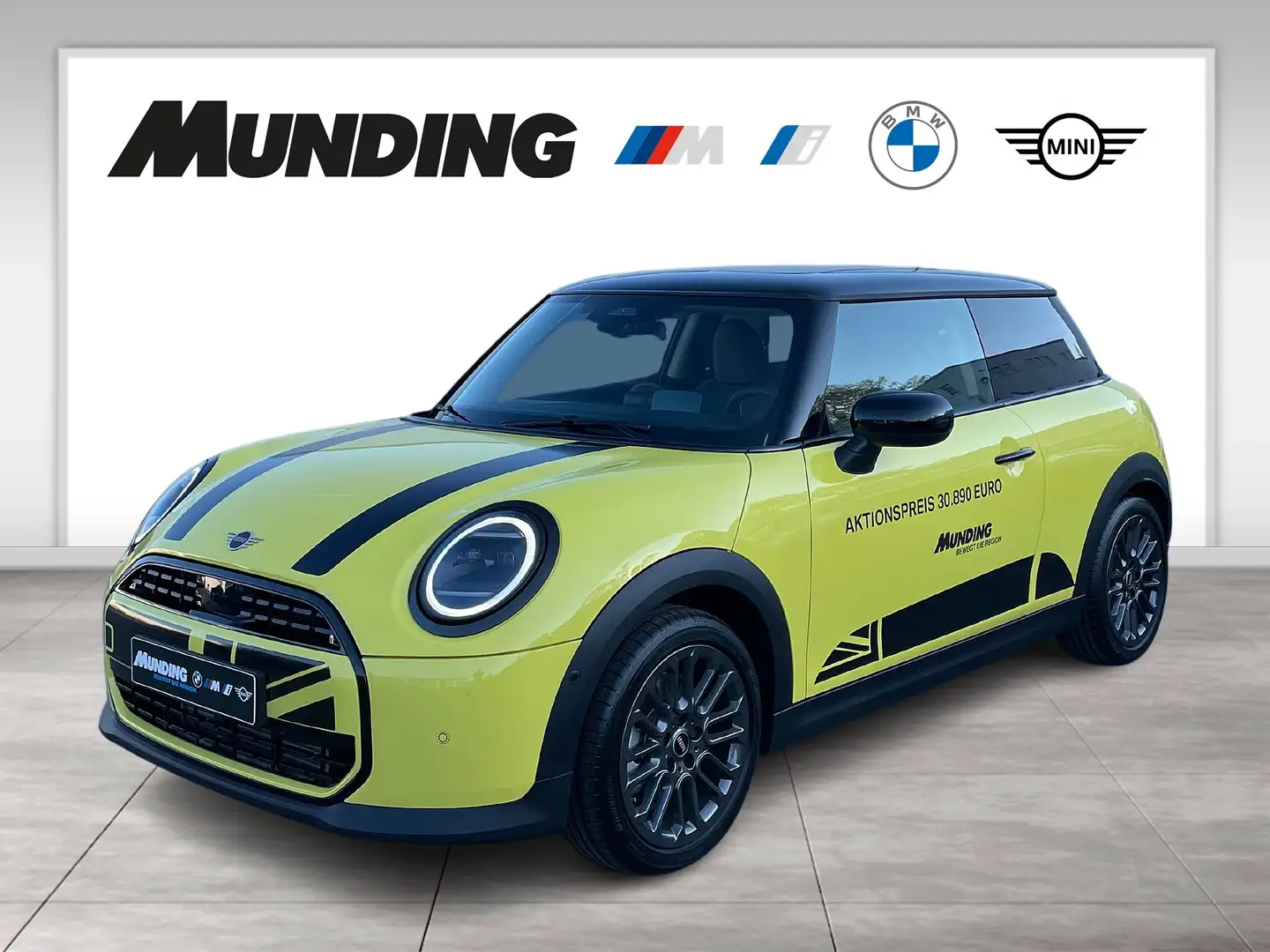 MINI Cooper C A Classic Trim Paket M|Navi|HUD|MFL|PDC|SHZ Sarı - 1