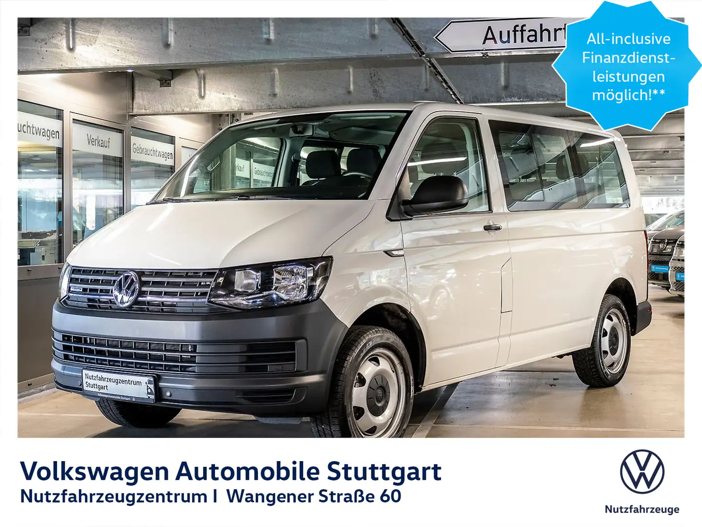 Volkswagen T6 Kombi 4Motion DSG 2.0 TDI Euro 6 d Temp Weiß - 1