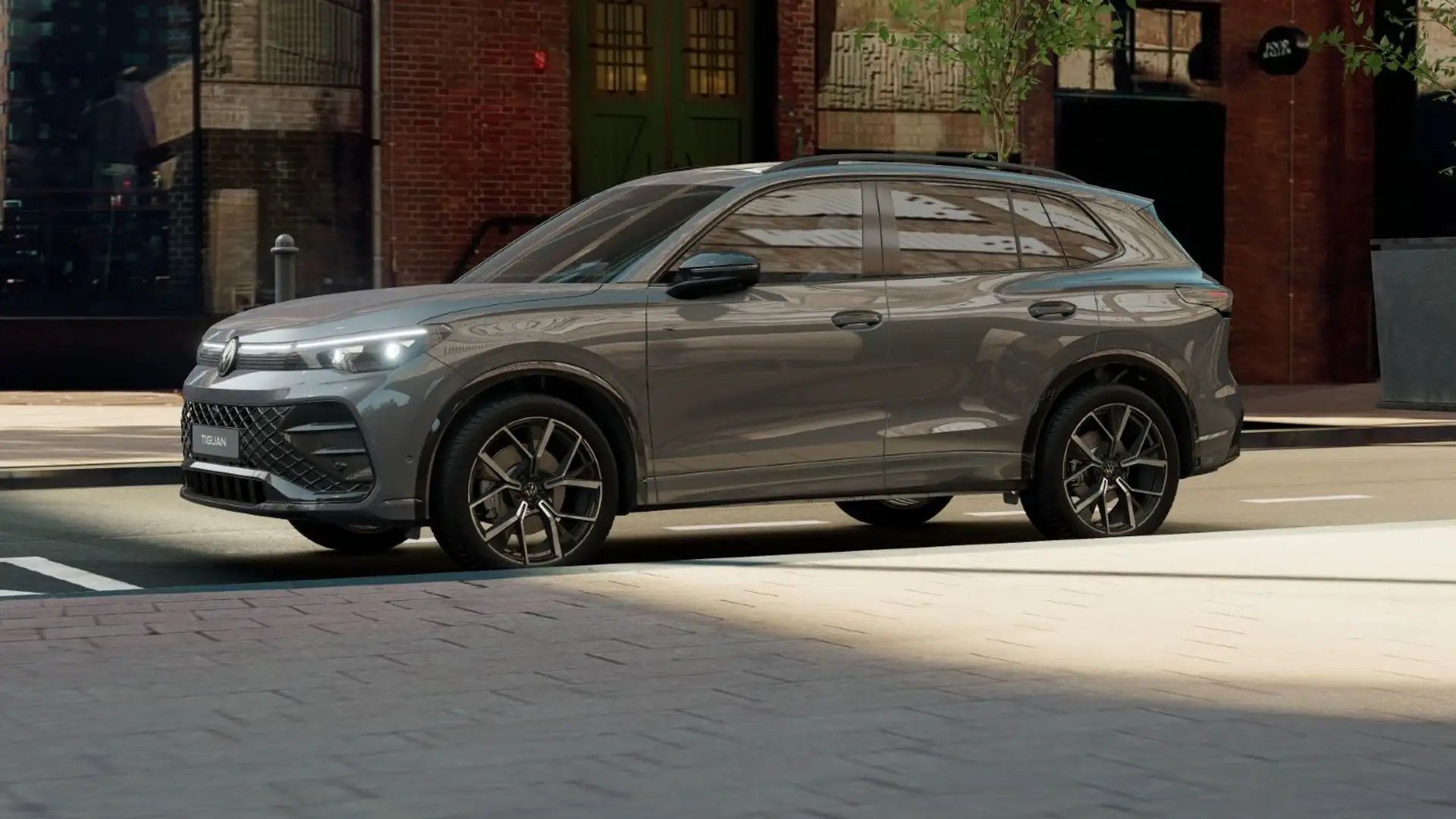 Volkswagen Tiguan 2.0 TSI 4M DSG R line IQ.Light/ACC/HuD/36 Grau - 2