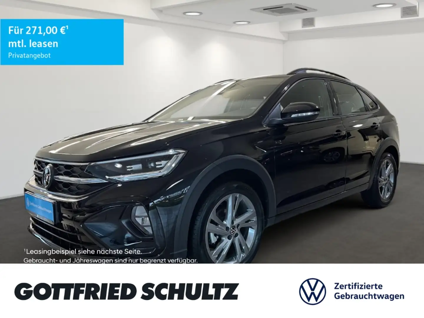 Volkswagen Taigo 1.0 l TSI R-Line ACC IQ.LIGHT App-Connect Schwarz - 1