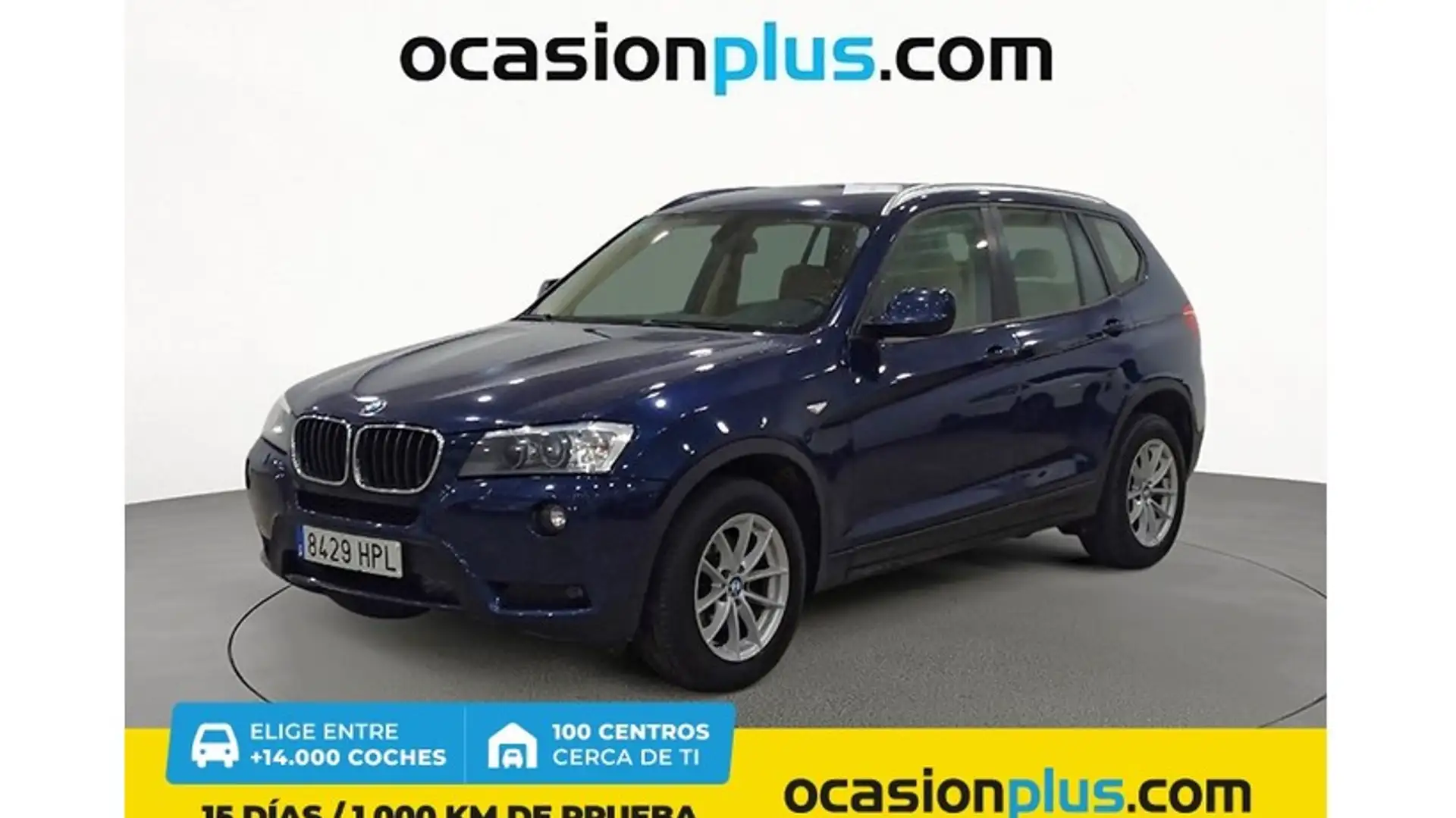 BMW X3 sDrive 18dA Azul - 1