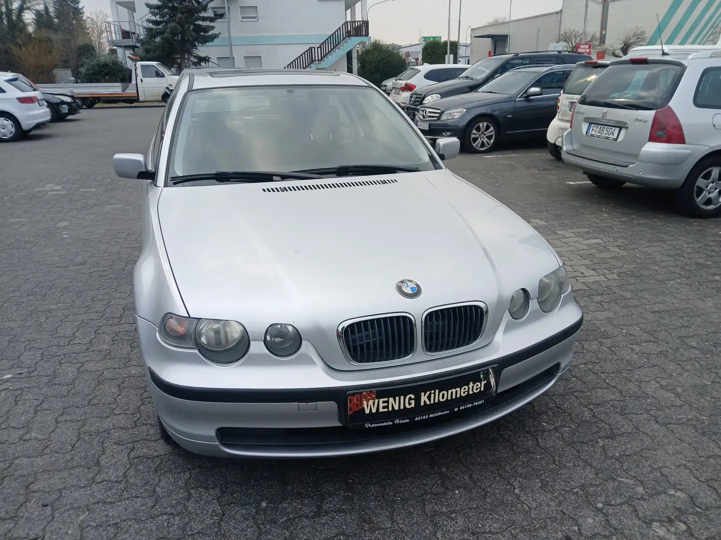 BMW 316 316ti ! AUTOMATIK-TOP-WEN. KILOMETER! Grau - 1