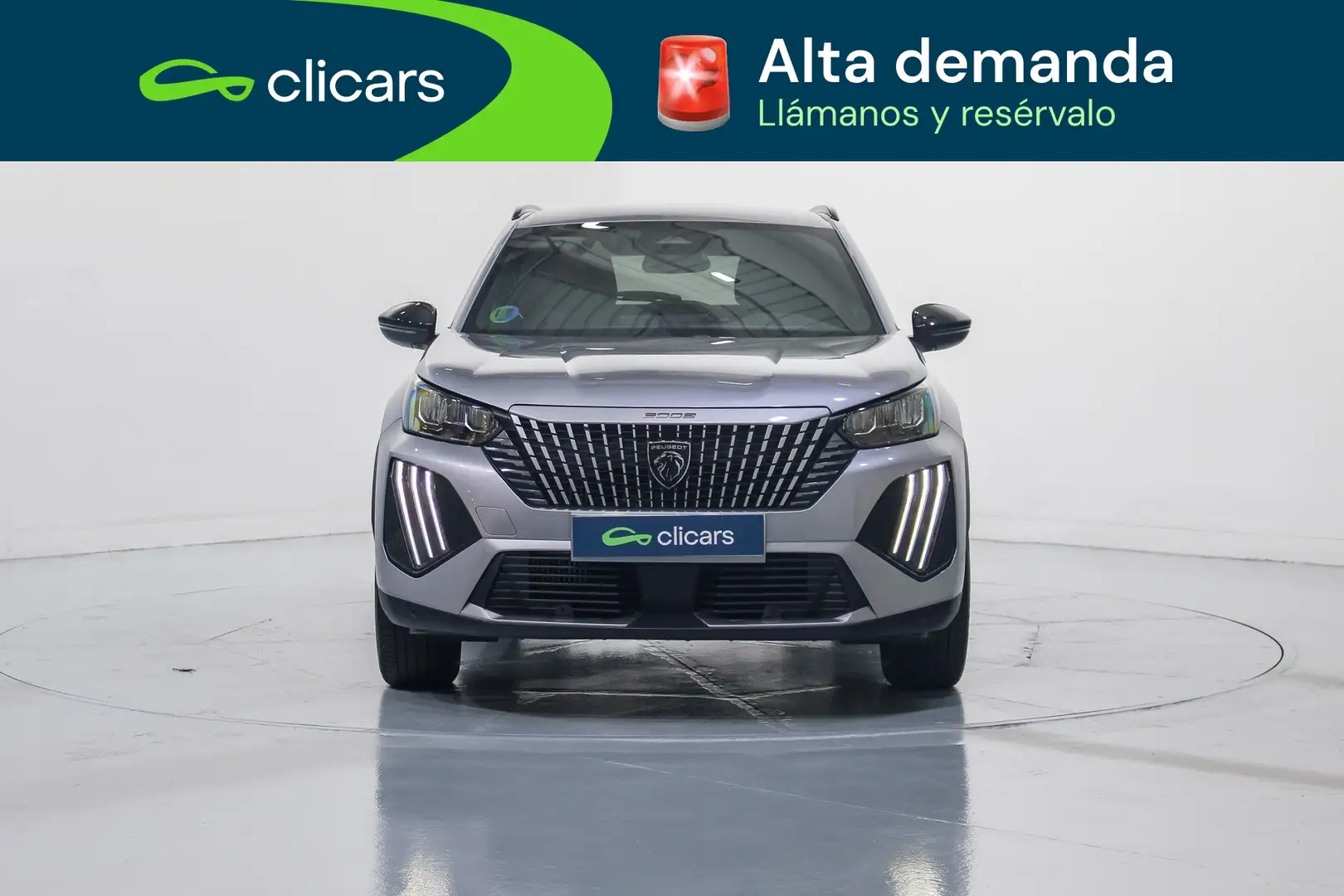 Peugeot 2008 Hybrid 136 Allure eDCS6 Plateado - 2
