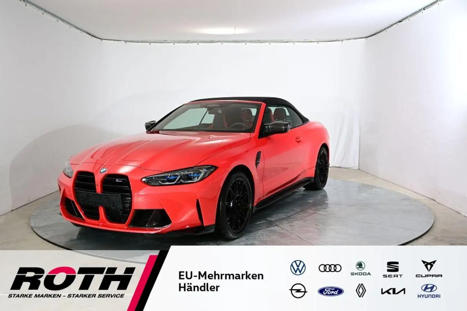 BMW M4 Competition Cabrio xDrive *Laser*Navi*kamera* Rouge - 1