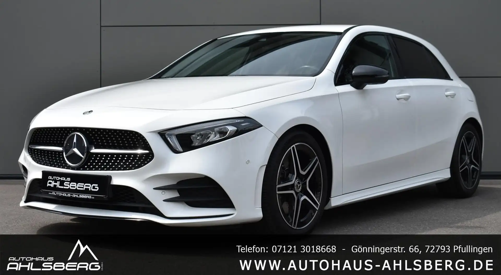 Mercedes-Benz A 220 AMG/NIGHT/ WIDES./MBUX/TEMPO./BURMESTER/KAMERA Biały - 1