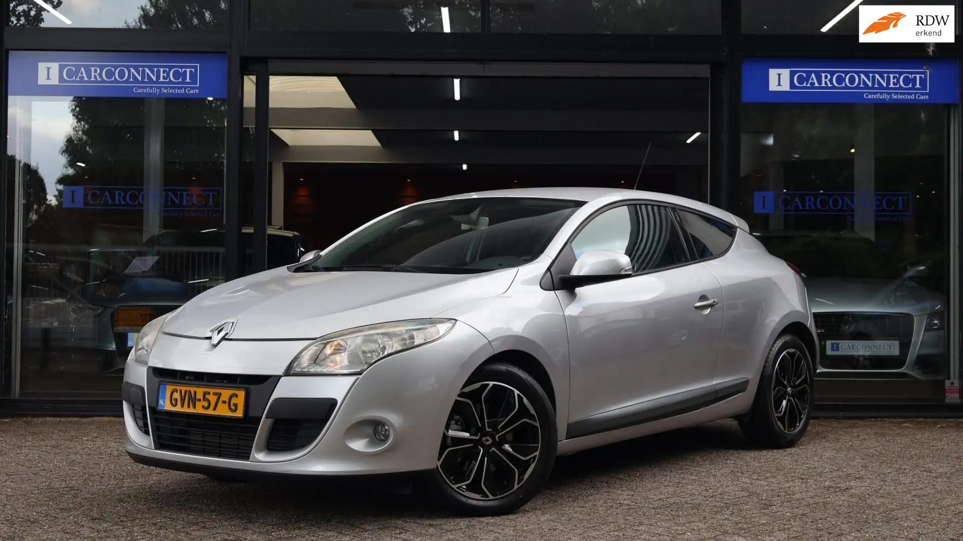 Renault Megane Coupé 2.0 TCe Dynamique 181pk |Cruise|Clima|LMV|MF Grijs - 1