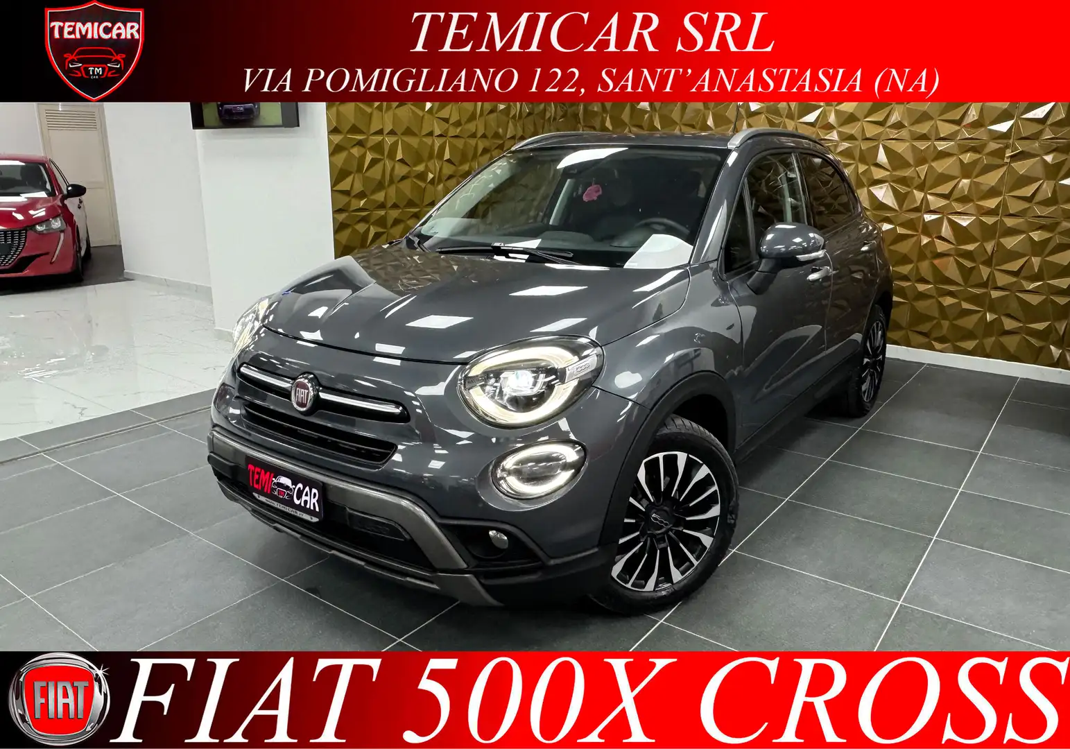 Fiat 500X 500X 1.6 mjt Cross 130cv Grigio - 1