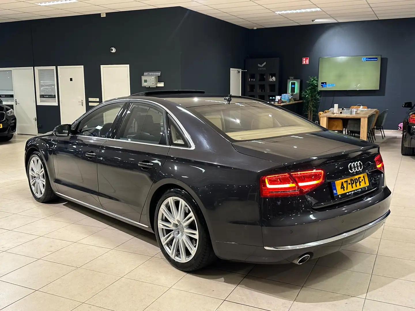 Audi A8 4.2 TDI Quattro ProL+|3xTV|HUD|ACC|Chauffeur-Pakke Gris - 2