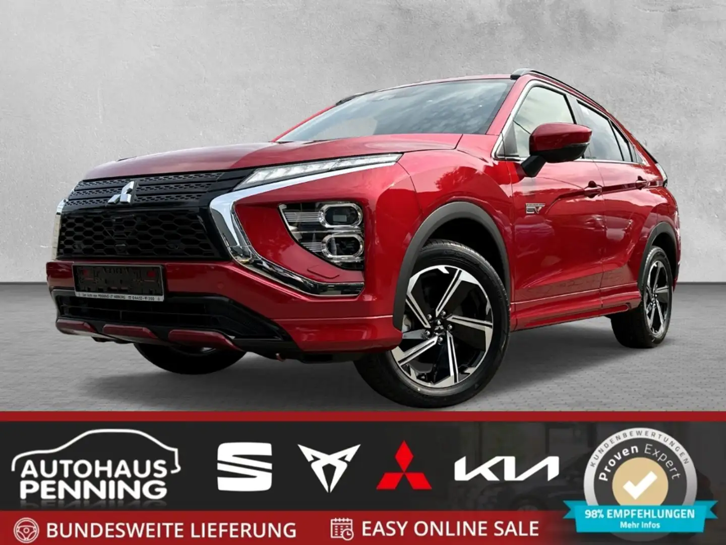 Mitsubishi Eclipse Cross / UPE: 50.090,- € / 2.4 PHEV CVT 4WD SELECT LAST E Rot - 1