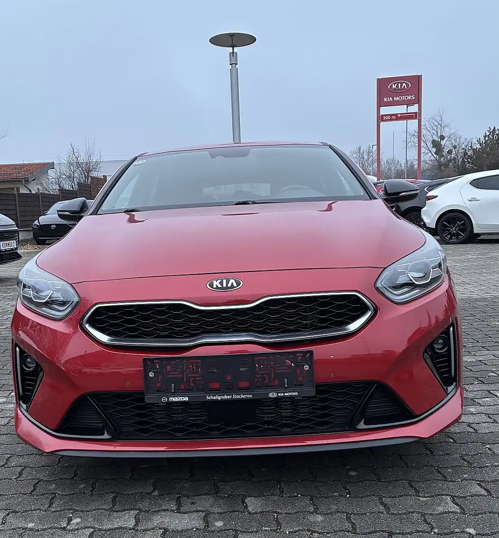 Kia ProCeed / pro_cee'd proceed 1,4 TGDI GPF GT-Line DCT Aut. Rojo - 1