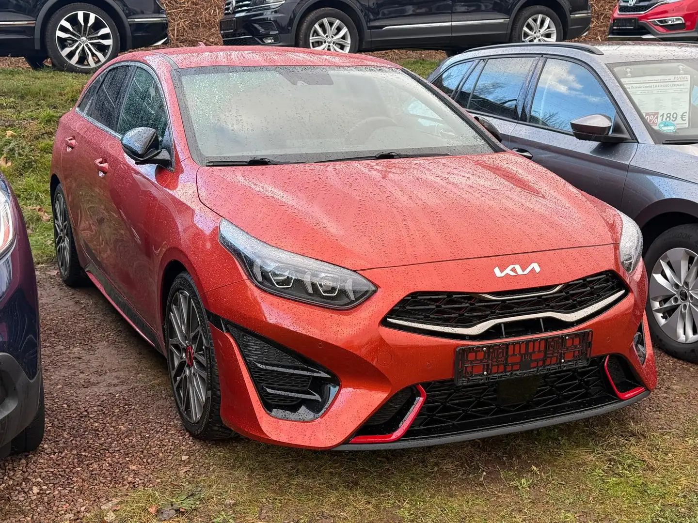 Kia ProCeed / pro_cee'd 1.6 T-GDI DCT GT LED|4xSHZ|ACC|JBL|RFK Orange - 2