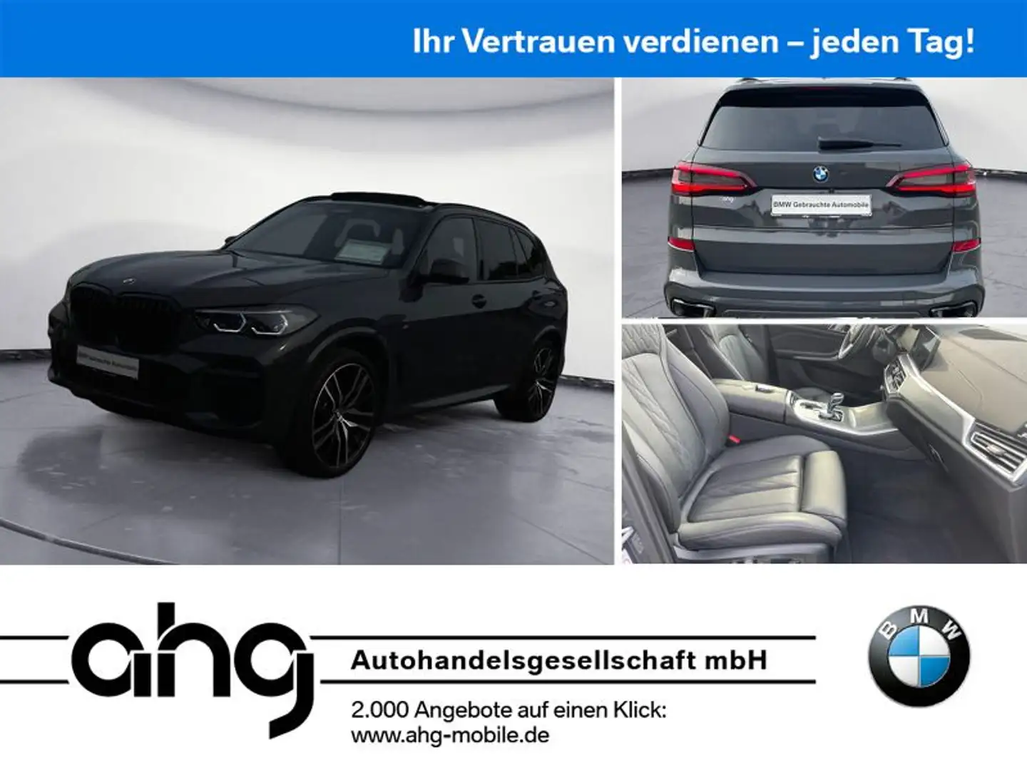 BMW X5 xDrive40d M Sportpaket Innovationsp. Panorama Grau - 1