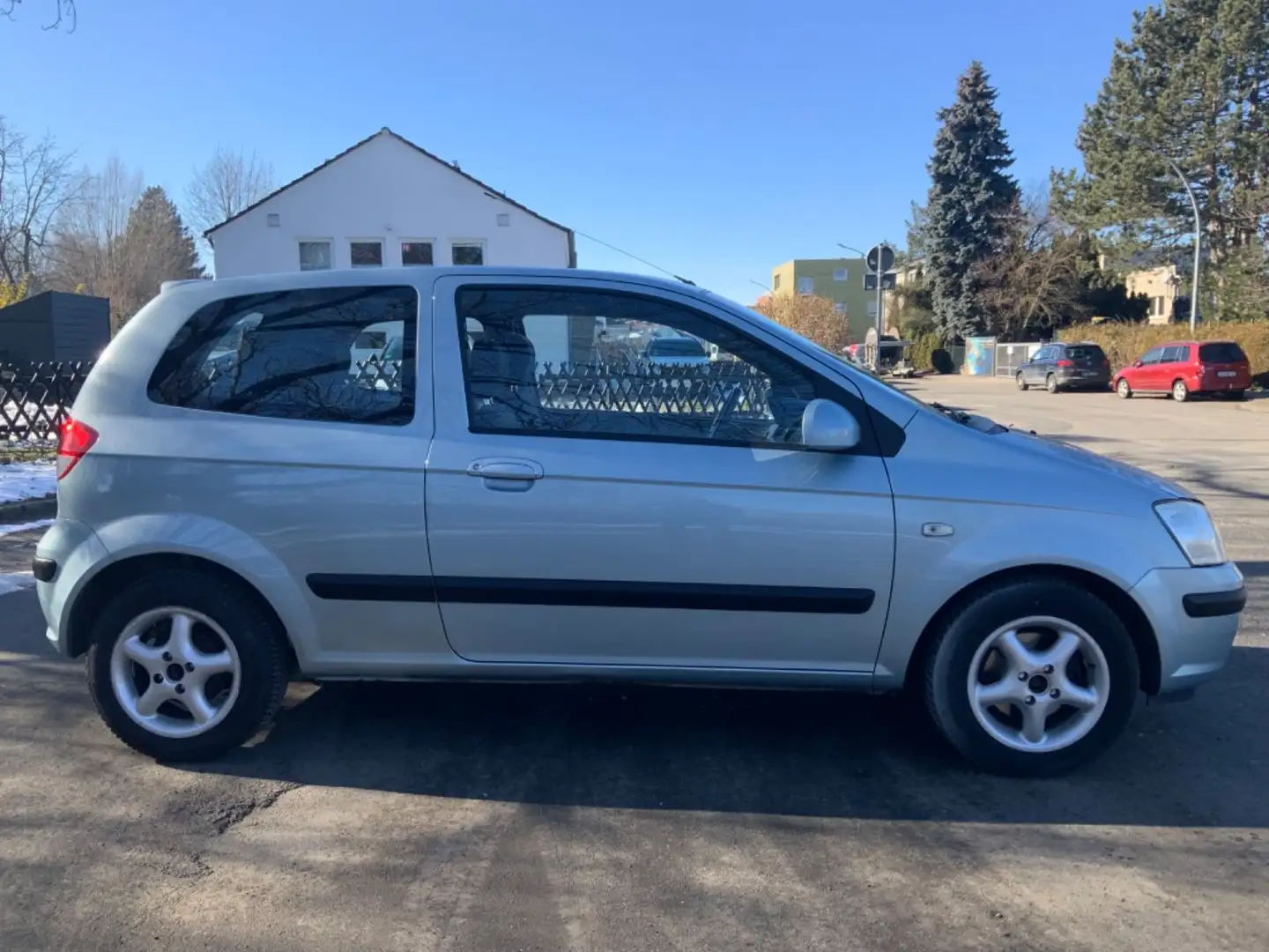 Hyundai Getz 1.3 GLS*TÜV NEU*KLIMA*ALU Plateado - 2