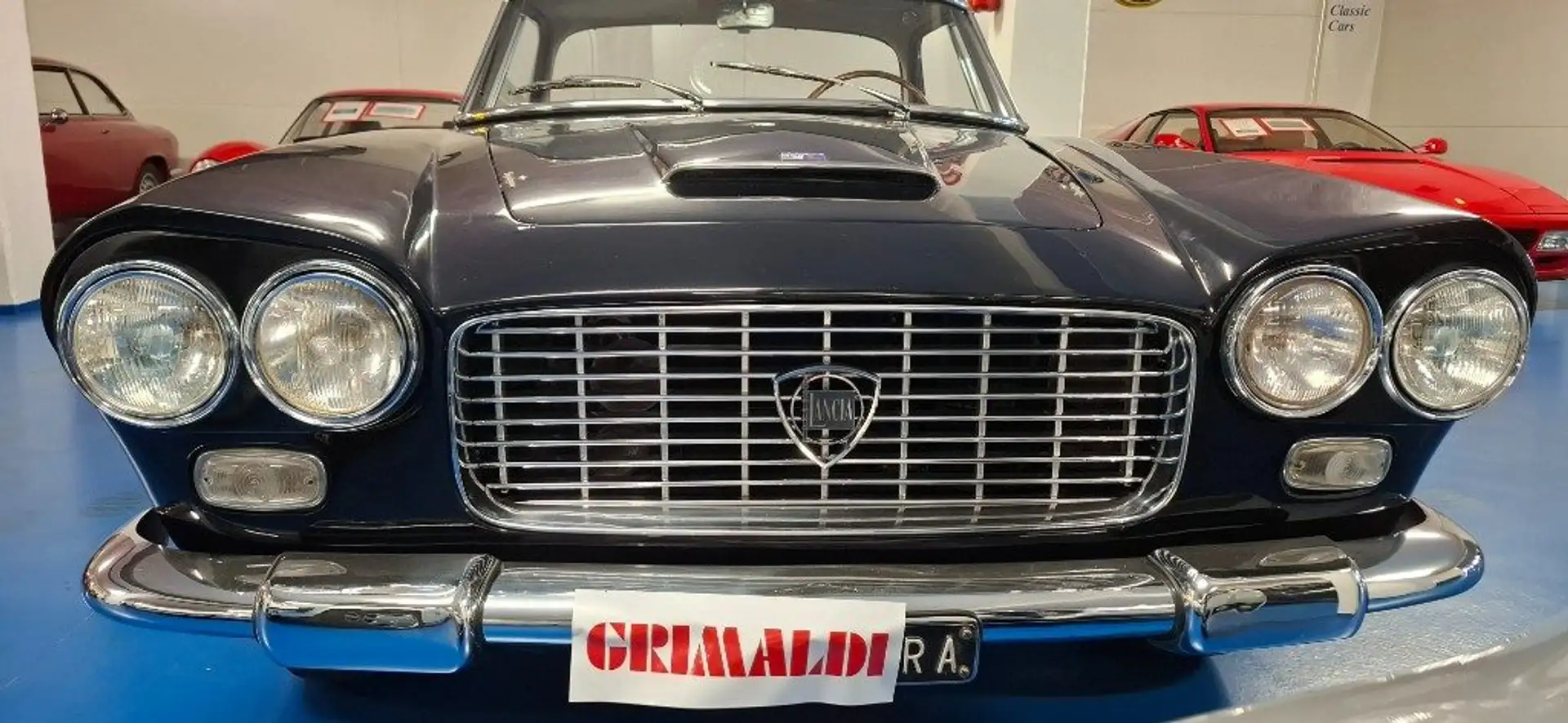 Lancia Flaminia TOURING GT SUPERLEGGERA 3C PELLE CARTIER Niebieski - 2