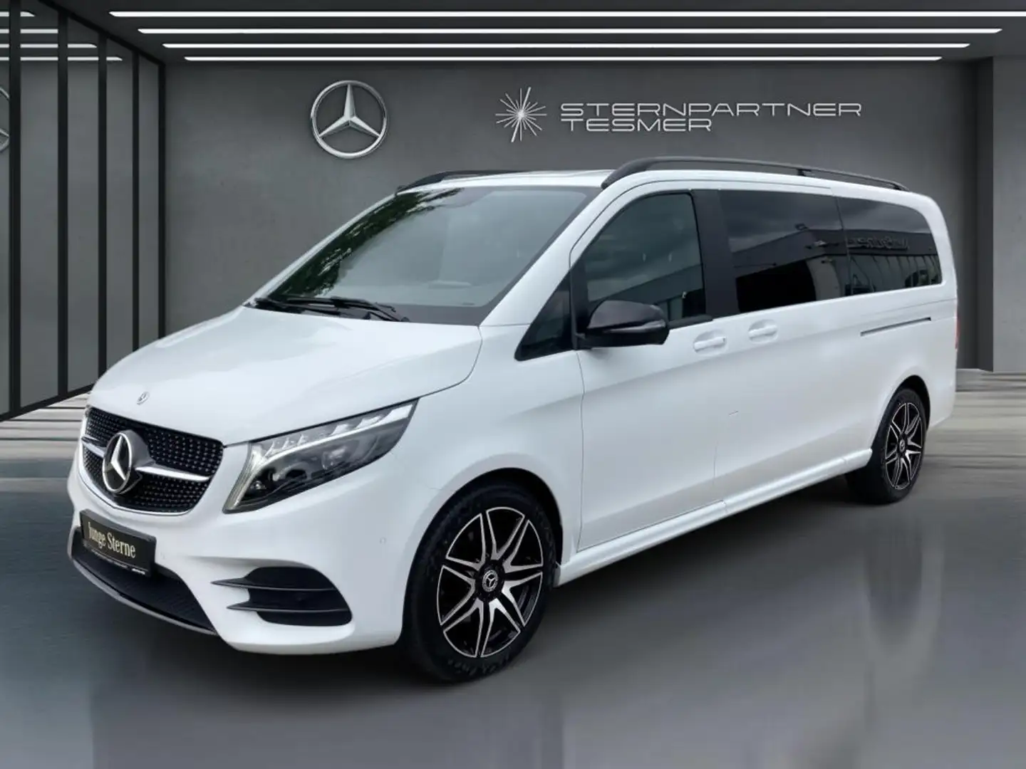 Mercedes-Benz V 300 d EDITION Extralang AMG+Leder+el.Türen+AHK Blanco - 1