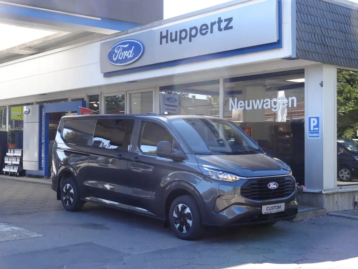 Ford Transit Custom DoKa 2.5 PHEV Trend 320 L2H1 AHK Gris - 1
