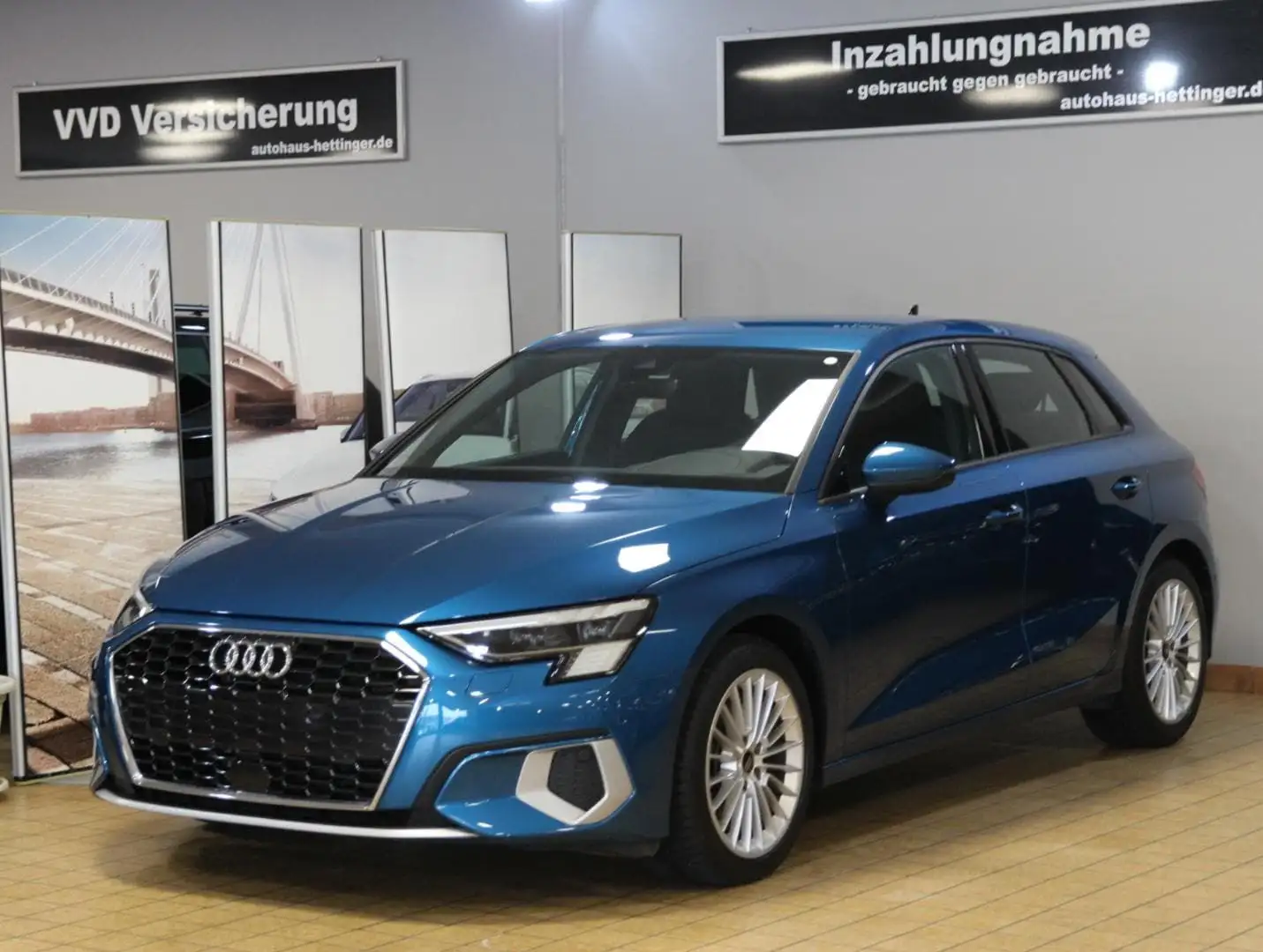 Audi A3 Sportback Advanced 35 TSI S-tronic,Matrix,Sit Blau - 1
