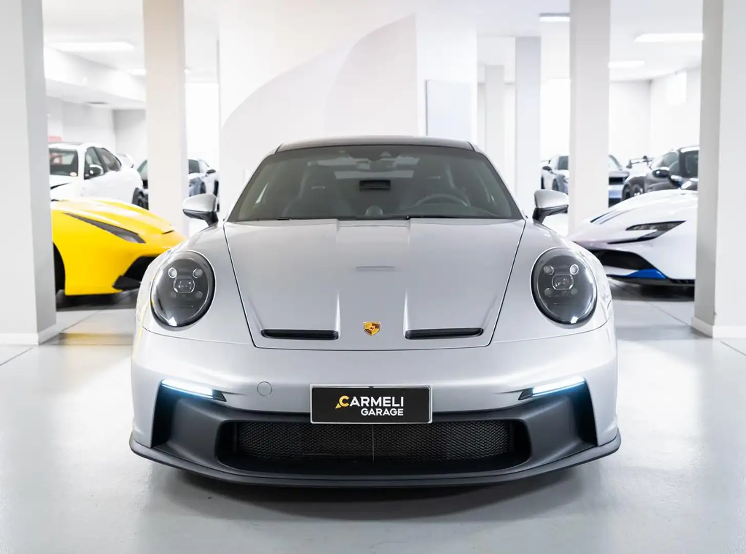 Porsche 992 GT3-IVA ESPOSTA-CARBONIO-SOLLEVATORE ANT. Argento - 2