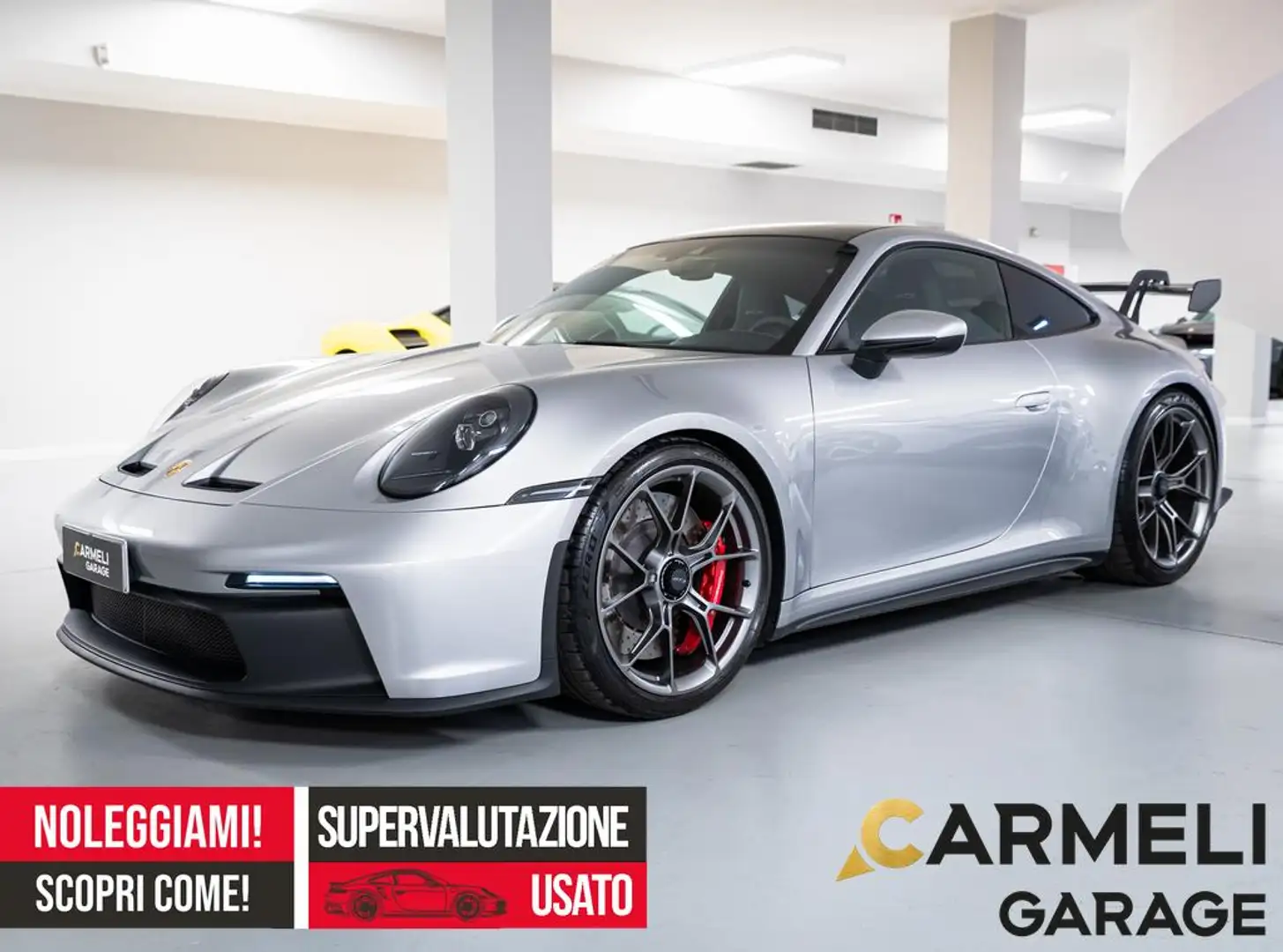 Porsche 992 GT3-IVA ESPOSTA-CARBONIO-SOLLEVATORE ANT. Argento - 1