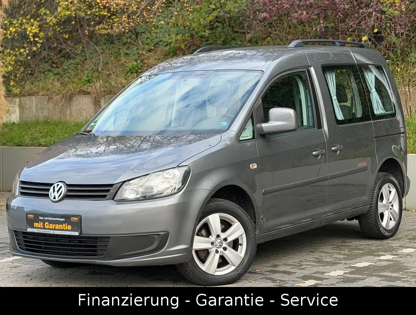 Volkswagen Caddy 1.6 TDI Roncalli/TÜV NEU/CAMPER/AHK/KLIMA Grau - 1