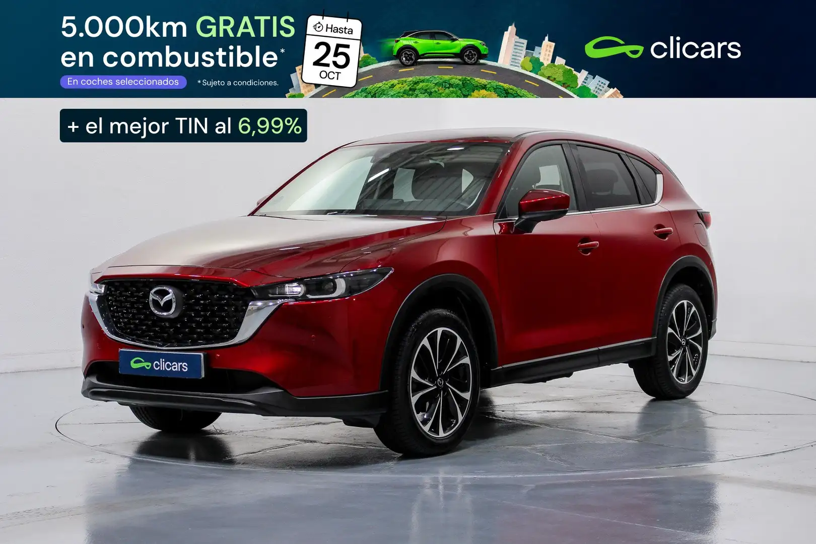 Mazda CX-5 2.0 Skyactiv-G Evolution 2WD 121kW Rojo - 1
