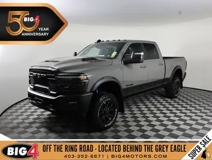 Gray 2026 RAM 2500 Pickup Truck Four-Wheel Drive 8-Speed Automatic