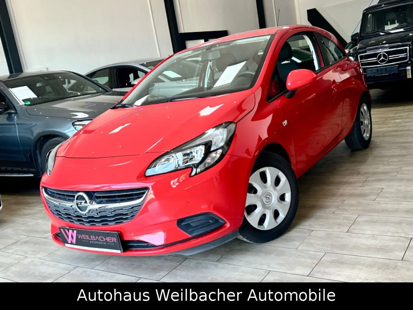 Opel Corsa E Edition Rot - 1