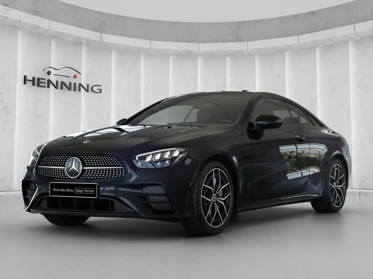 Mercedes-Benz E 200 Coupe AMG 9G Rückfahrkamera Ambiente Night Schwarz - 1
