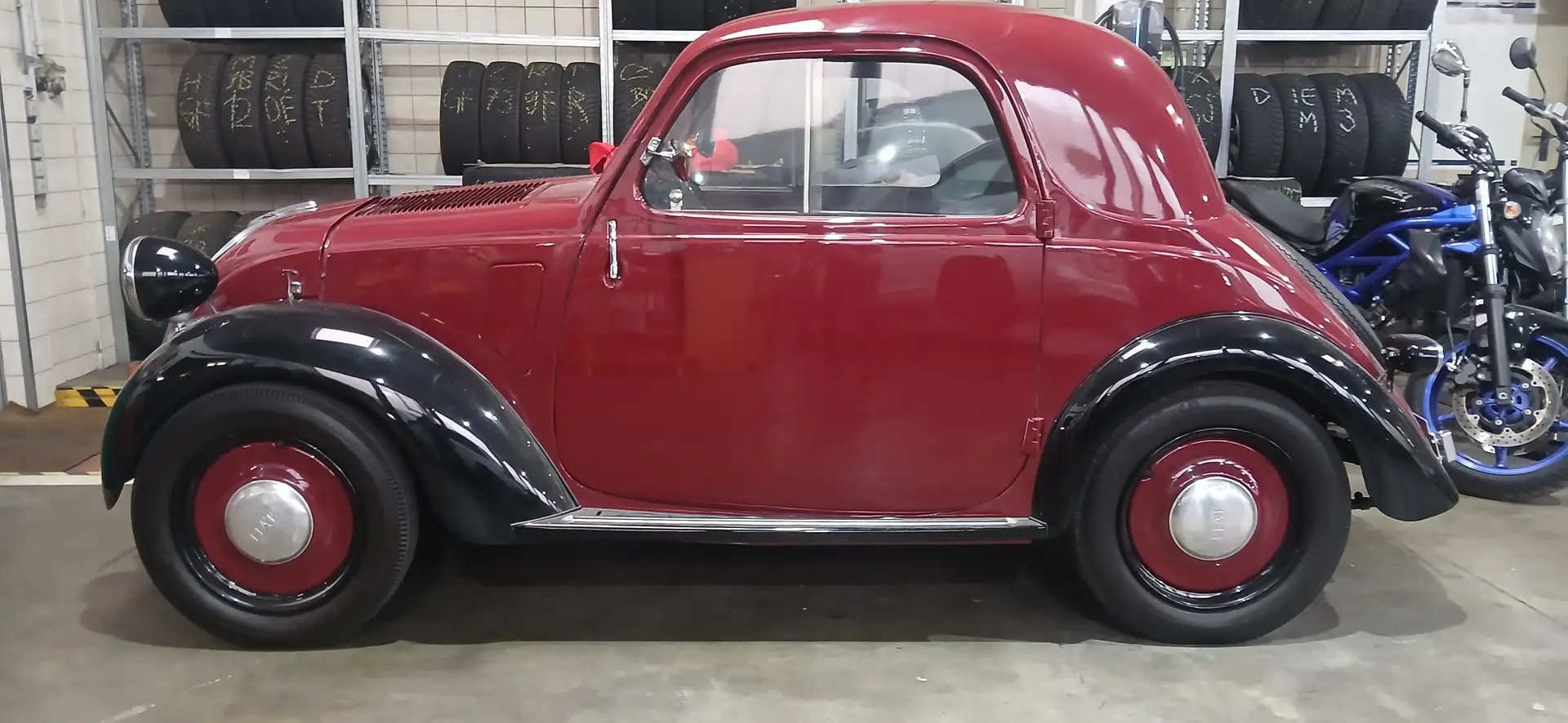 Fiat NSU "Topolino"  500A Червоний - 2