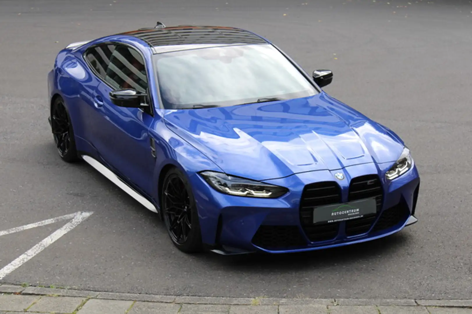 BMW M4 Coupe Competition xDrive Laser/H&K/HeadUp Bleu - 1