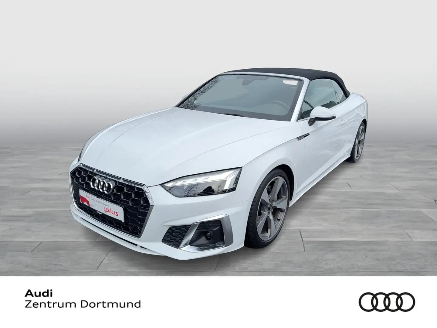 Audi A5 Cabrio 40 S LINE KAMERA ALU19 NAVI+ SITZHEIZ. Weiß - 1