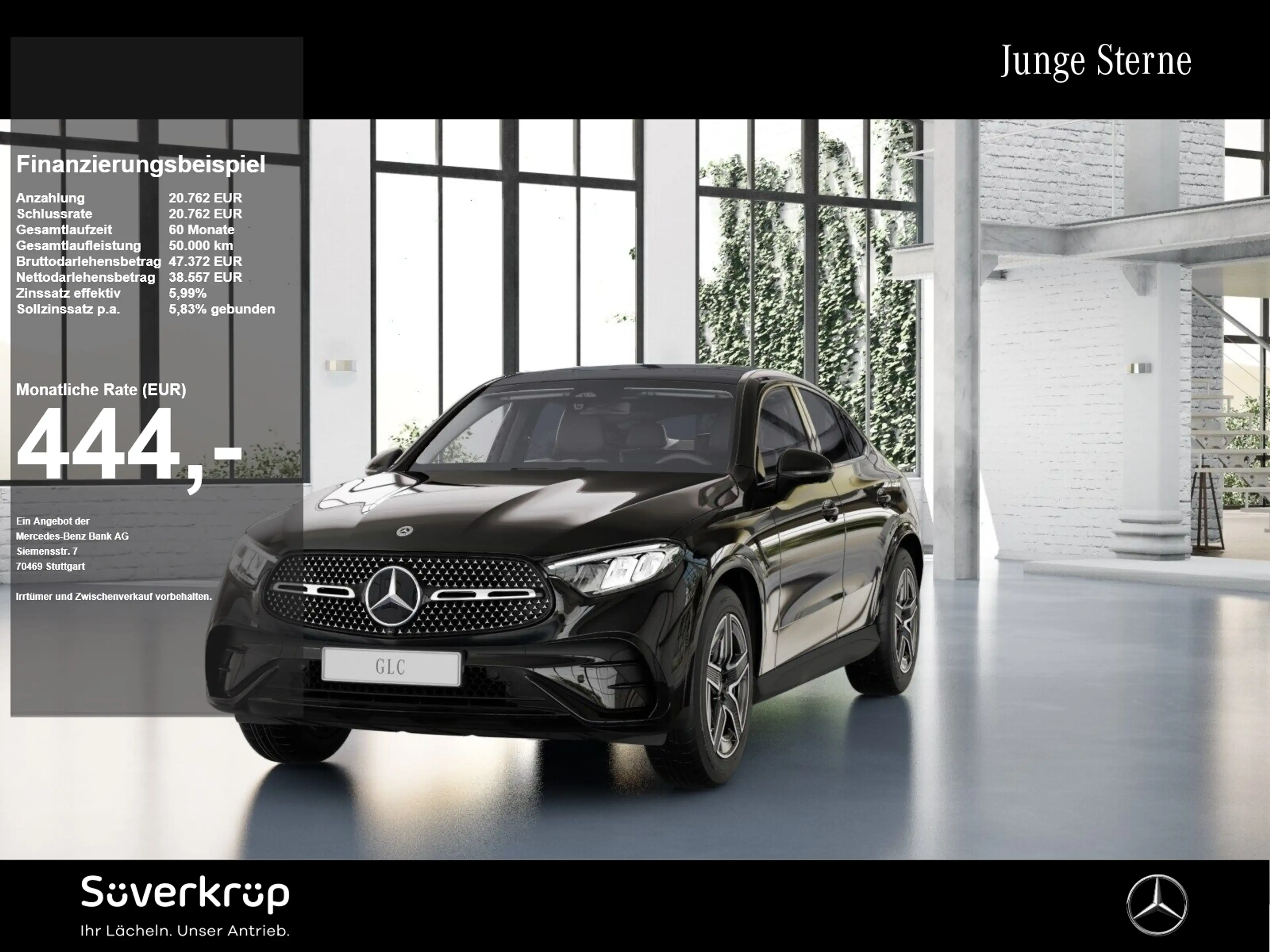 Mercedes-Benz GLC 220 d 4M Coupé | AMG BURM NIGHT MEMO 360 AHK