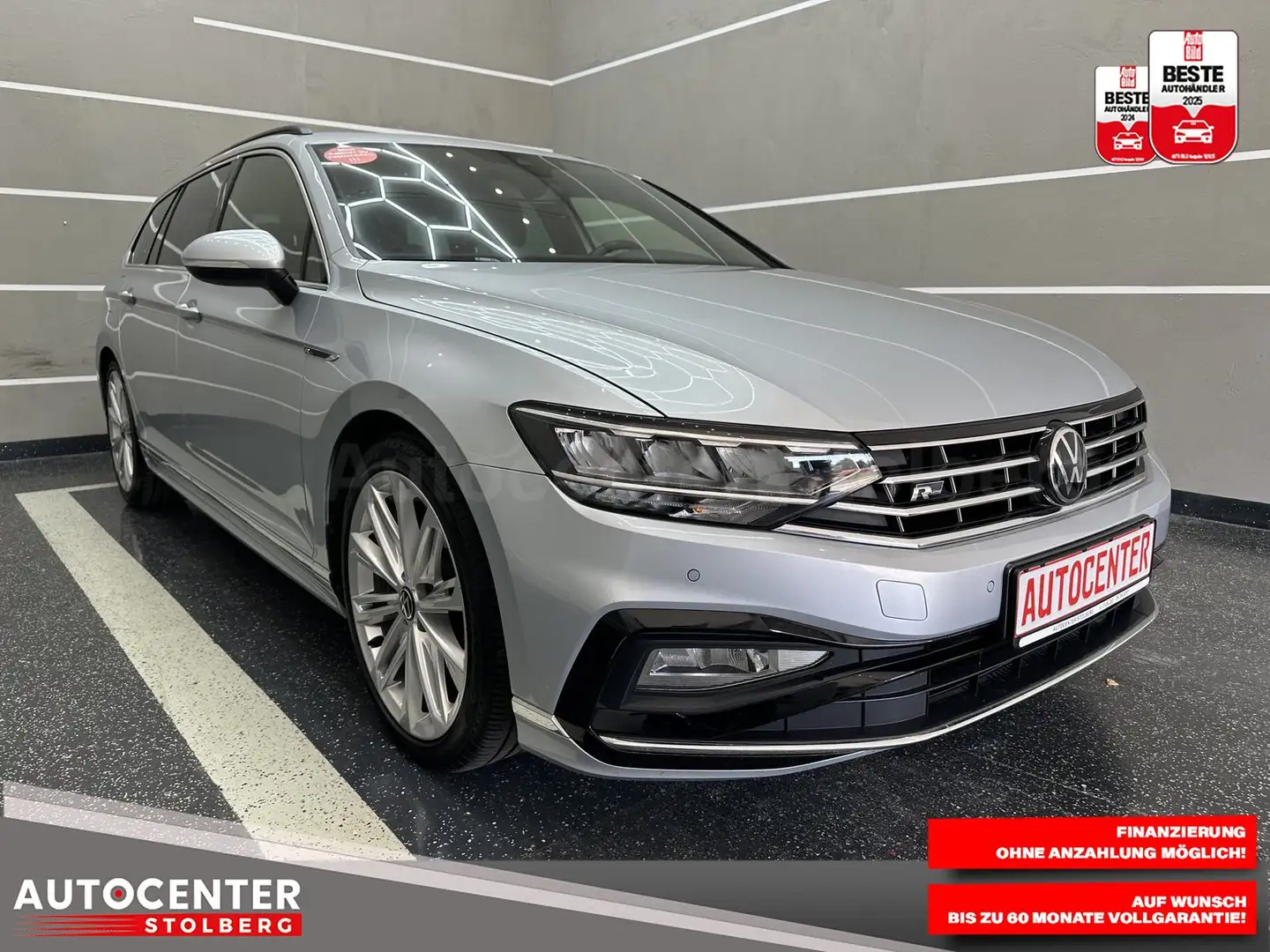 Volkswagen Passat R-LINE "1-HAND-AUTOMATIK-PANO-NAVI" Gümüş rengi - 2