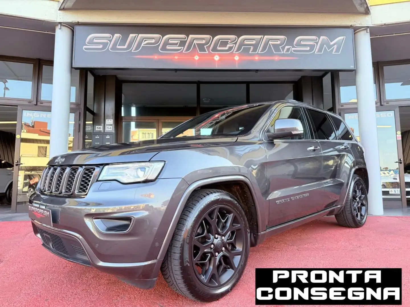 Jeep Grand Cherokee Overland  PANORAMA 20 SEDILI VENTILATI GARANZIA Gris - 1