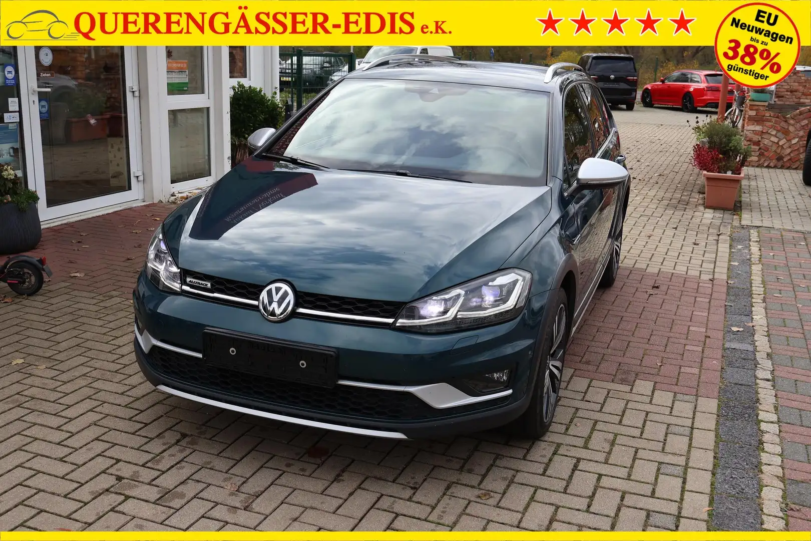 Volkswagen Golf Variant 2.0TDI DSG Alltrack 4Motion  *AHK*Stand-HZ*Navi... Grün - 2