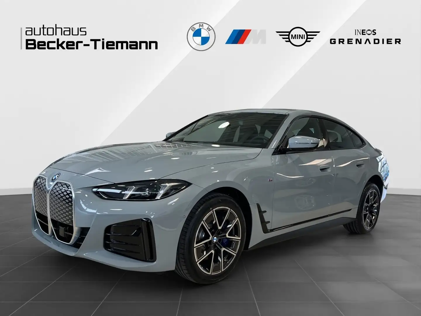 BMW i4 eDrive40 M-Sport Head-Up Driving Assistant AHK Grau - 1