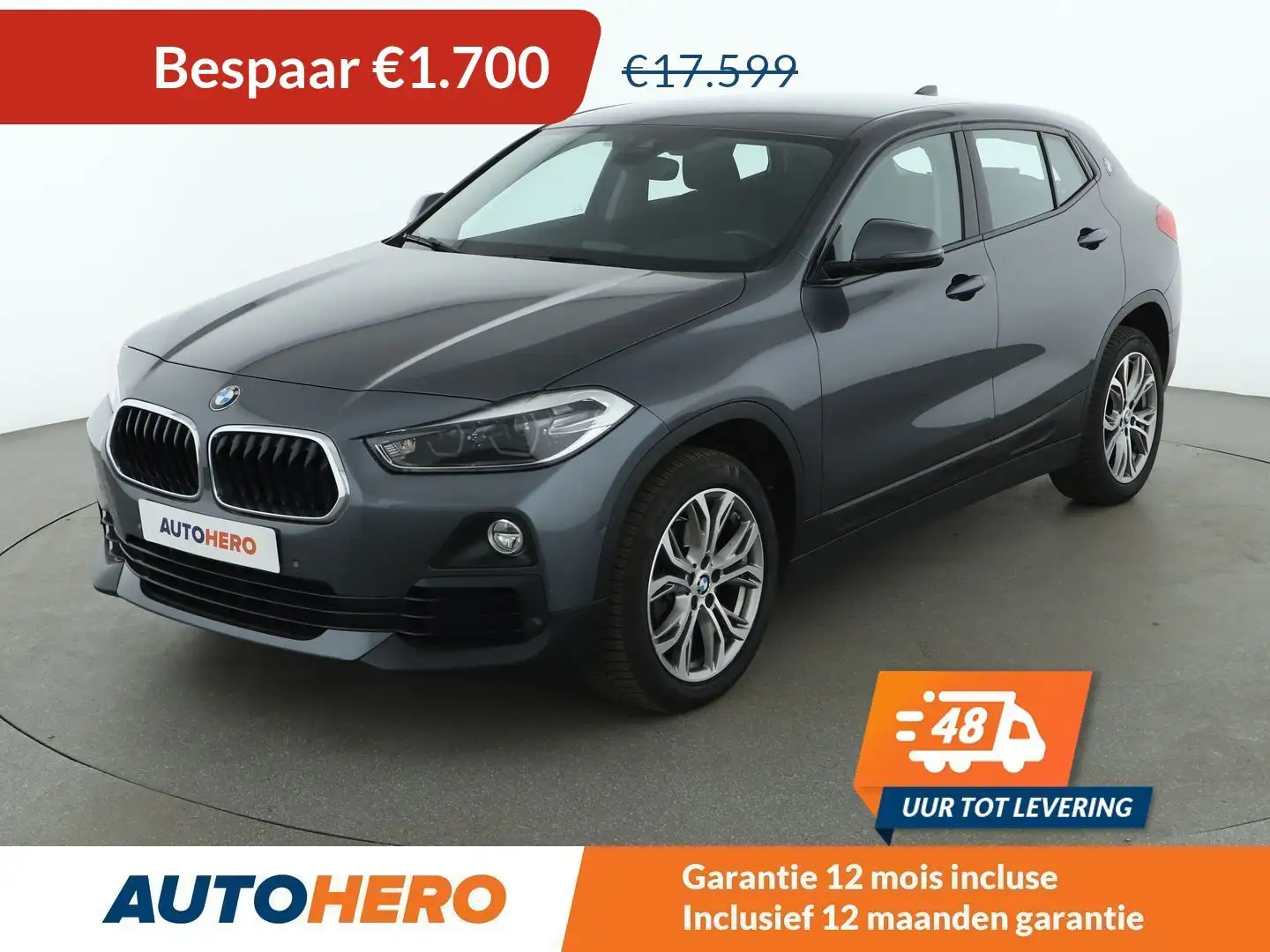 BMW X2 sDrive 18d Gris - 1