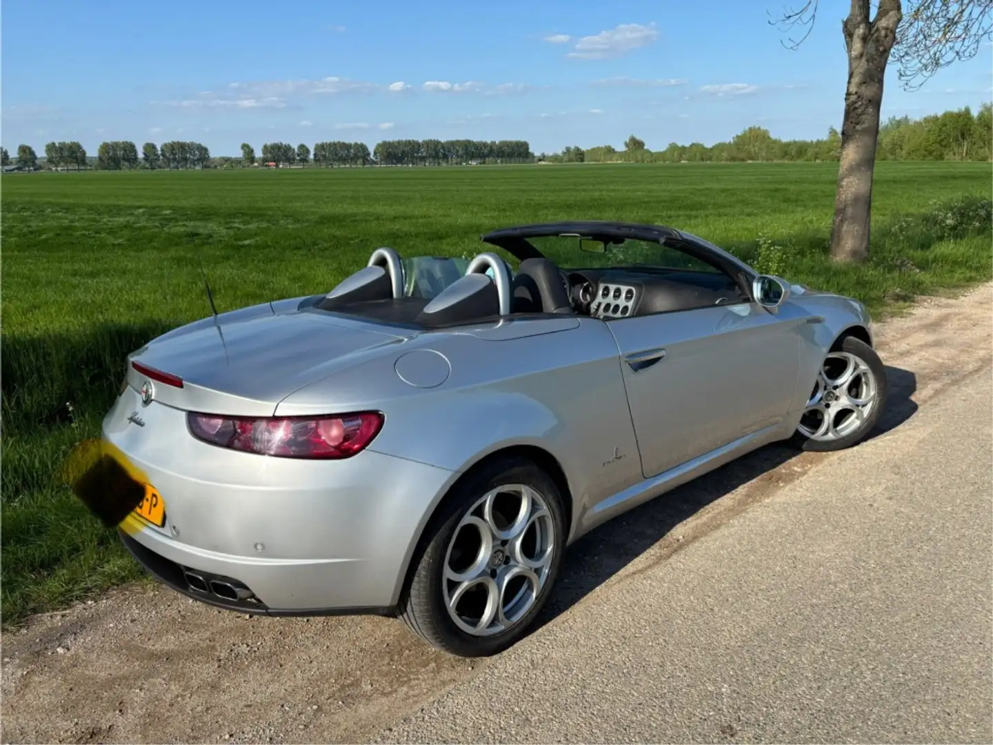 Alfa Romeo Spider 2.2 JTS leder airco elektr dak 18 inch velgen Gris - 2