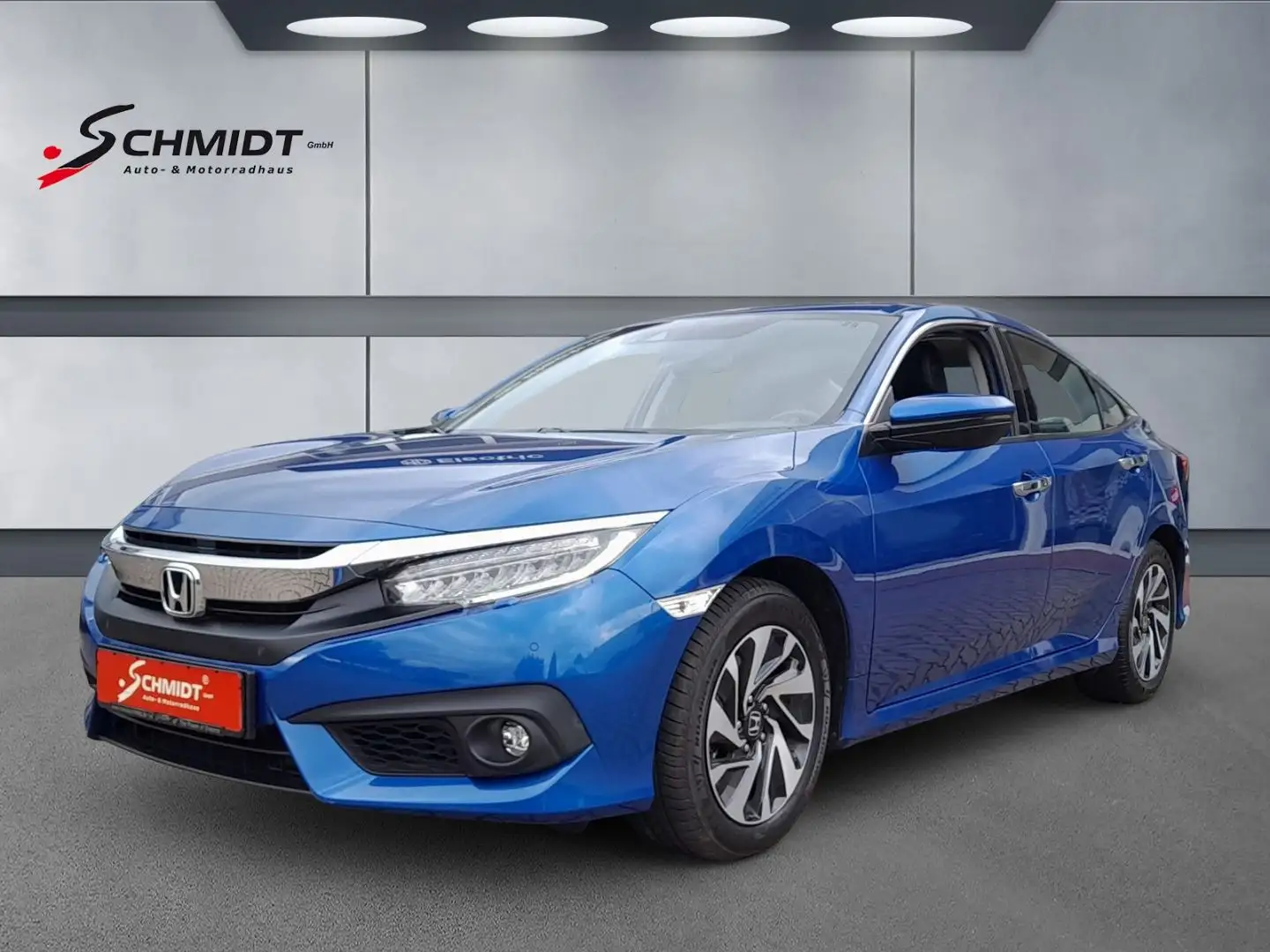 Honda Civic i-DTEC 1.6 AT Executive AHK LED Navi Blau - 1