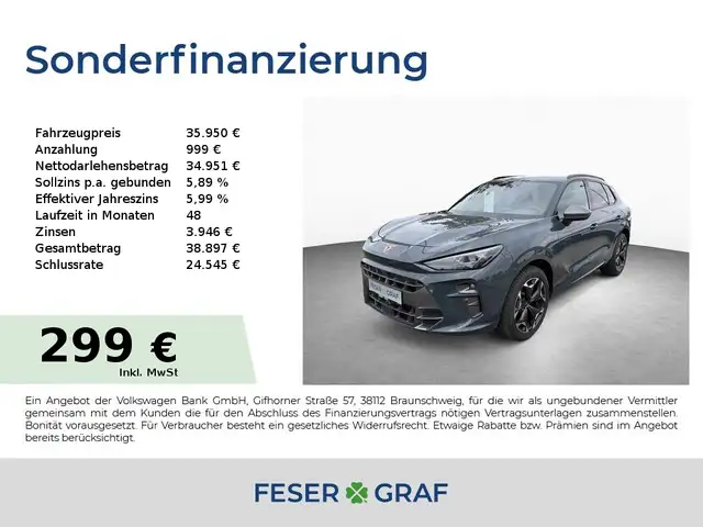 CUPRA Terramar VZ 2.0 TSI 4Drive DSG|GJR|ACC|Sennheiser