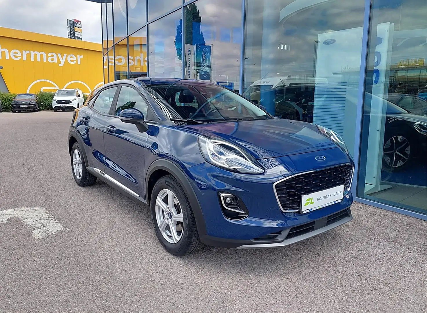 Ford Puma 1,0 EcoBoost Titanium Blau - 1