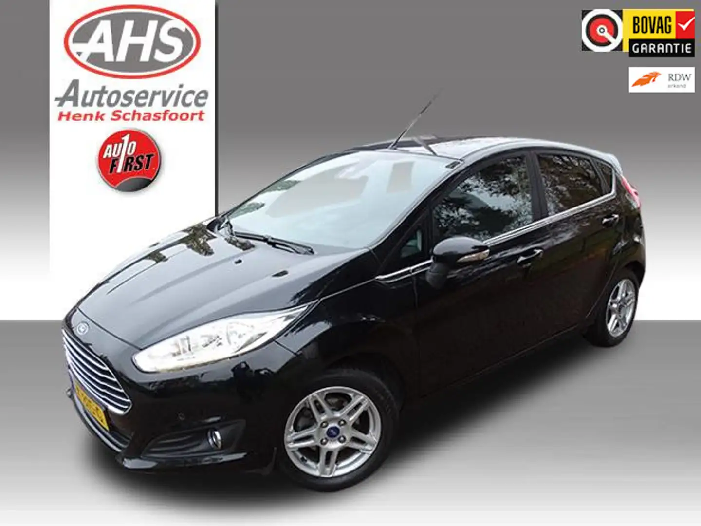 Ford Fiesta 1.0 EcoBoost Titanium X AUTOMAAT Noir - 1