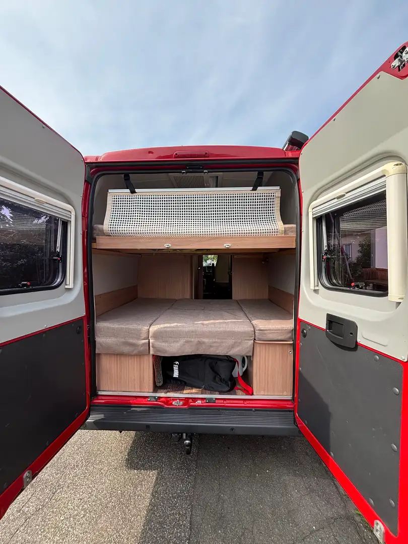 Fiat Ducato Knaus Boxstar Family Campervan Červená - 1