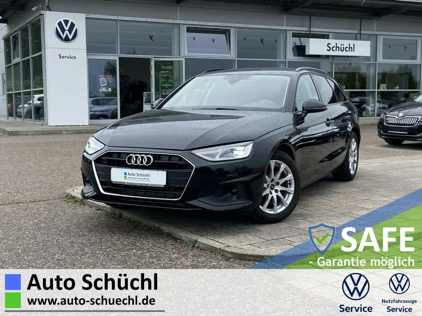 Audi A4 Avant 35 2.0 TFSI S-TRONIC 17"+NAVI+LED+SHZ+P Schwarz - 1
