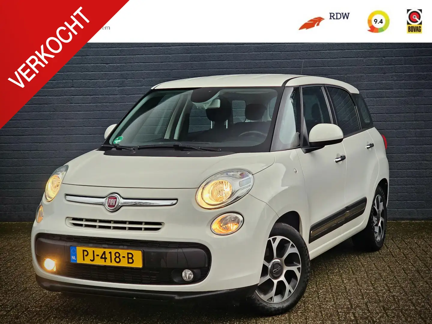 Fiat 500L Living 0.9 TwinAir Lounge / TREKHAAK / CRUISE Wit - 1